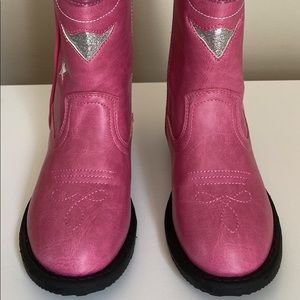 Little Girls Size 11 Pink Cowgirl Boots